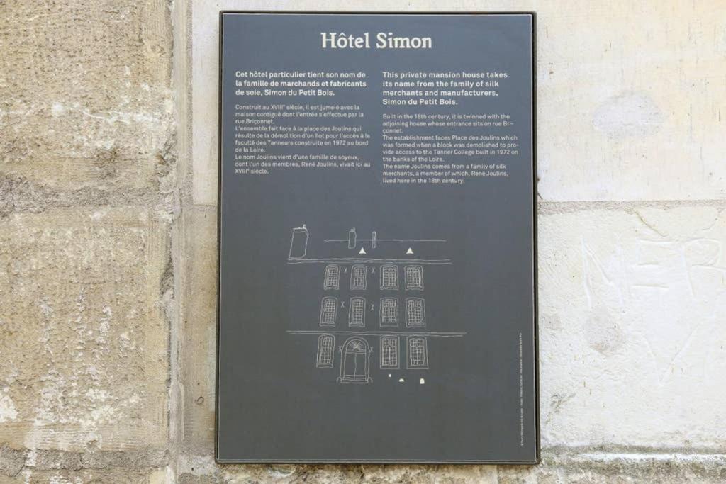 Spacieux Studio, Hotel Particulier En Hypercentre Tours Dış mekan fotoğraf